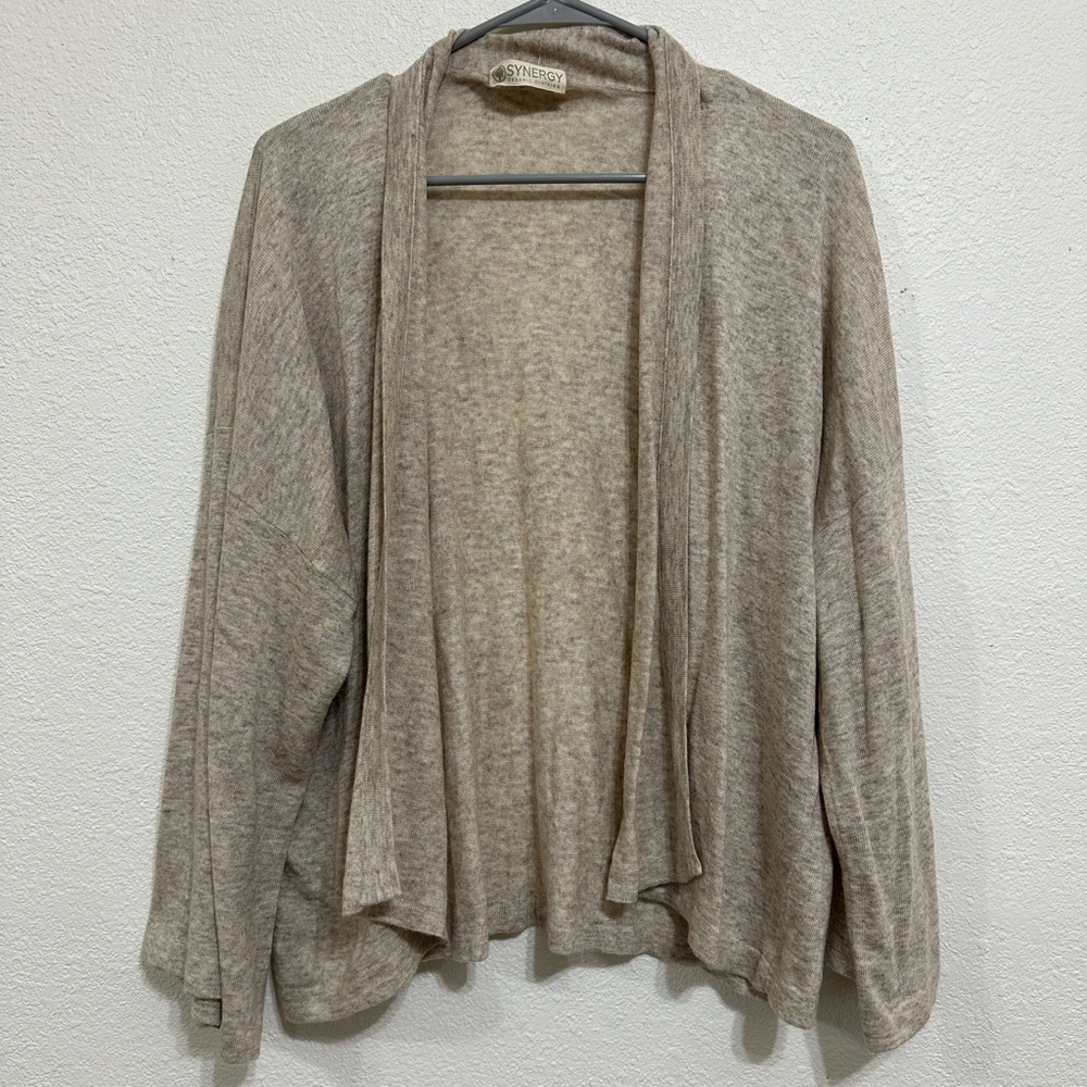 Organic Cotton Wide Sleeve Cardigan